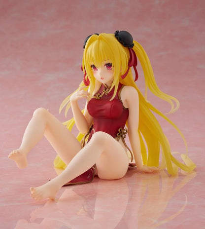 To Love Ru Darkness Desktop Cute Figure - Golden Darkness Chinese Dress Ver.