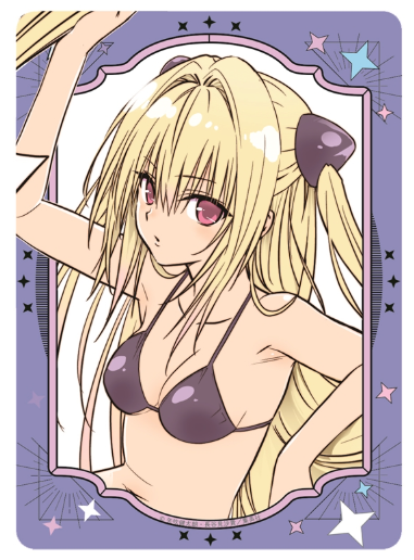 To Love Ru x Jump GIGA 2026 SUMMER - To LOVE ru Trouble Clear File & Clear Card Set [Pre-Order Late Mar 2027] (Copy)
