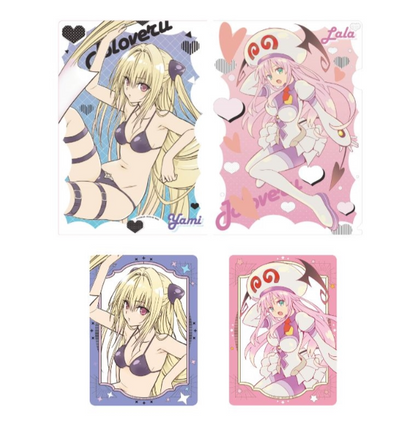 To Love Ru x Jump GIGA 2026 SUMMER - To LOVE ru Trouble Clear File & Clear Card Set [Pre-Order Late Mar 2027] (Copy)
