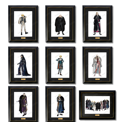 Tokyo Revengers Original Art by AU - Character Fine Graph Suit Ver. (9 Types) [Pre-Order Jul 2026]