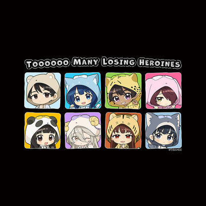 Too Many Losing Heroines! -  Kemomimi Hoodie T-Shirt [Pre-Order Sep 2026]