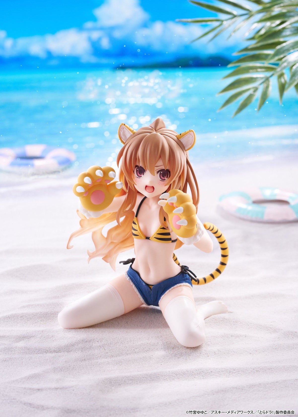 Toradora! Desktop Cute Figure - Taiga Aisaka Swimsuit Ver. - Imagen 1