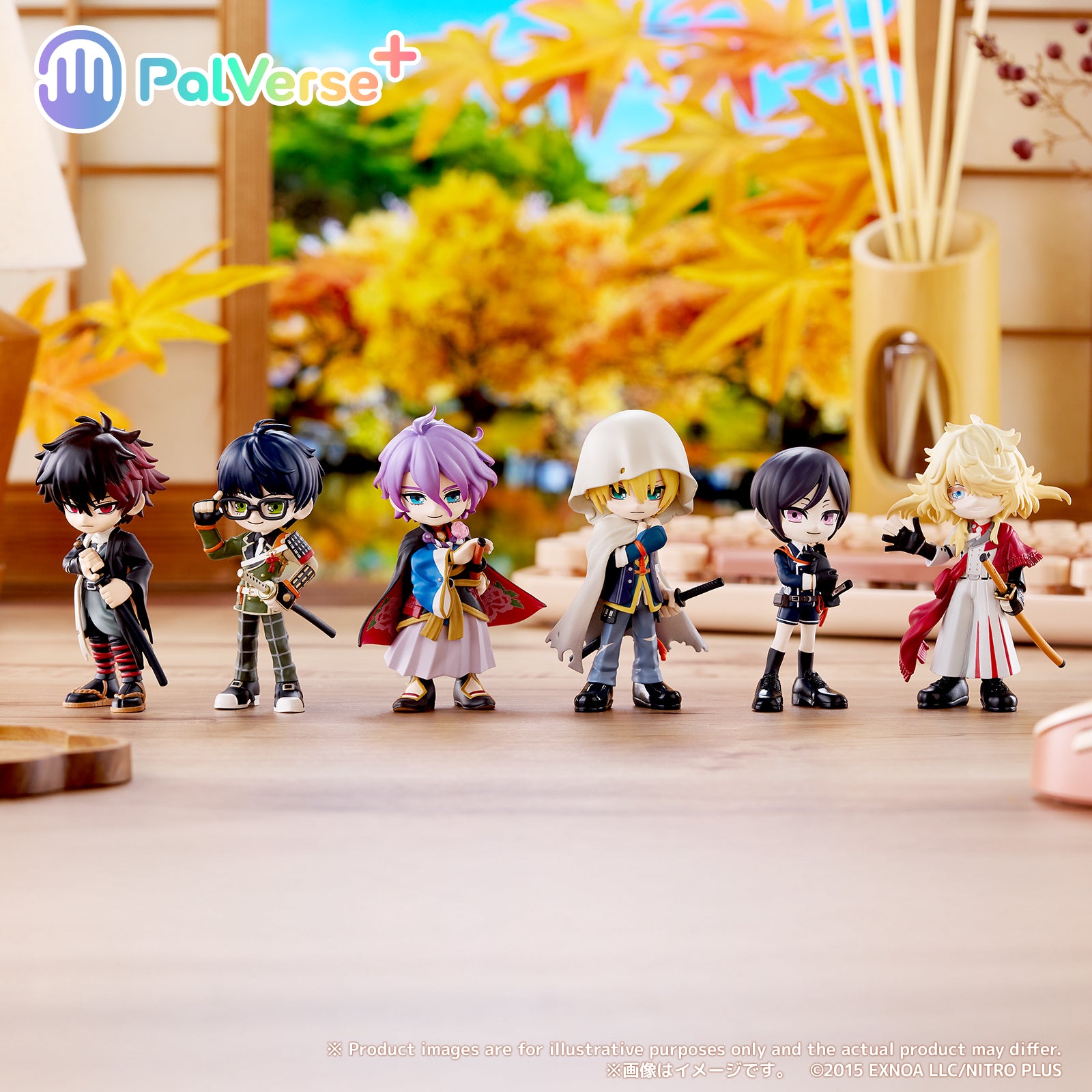 Touken Ranbu Online PalVerse - Vol.2 Complete Set of 6 Types [Pre