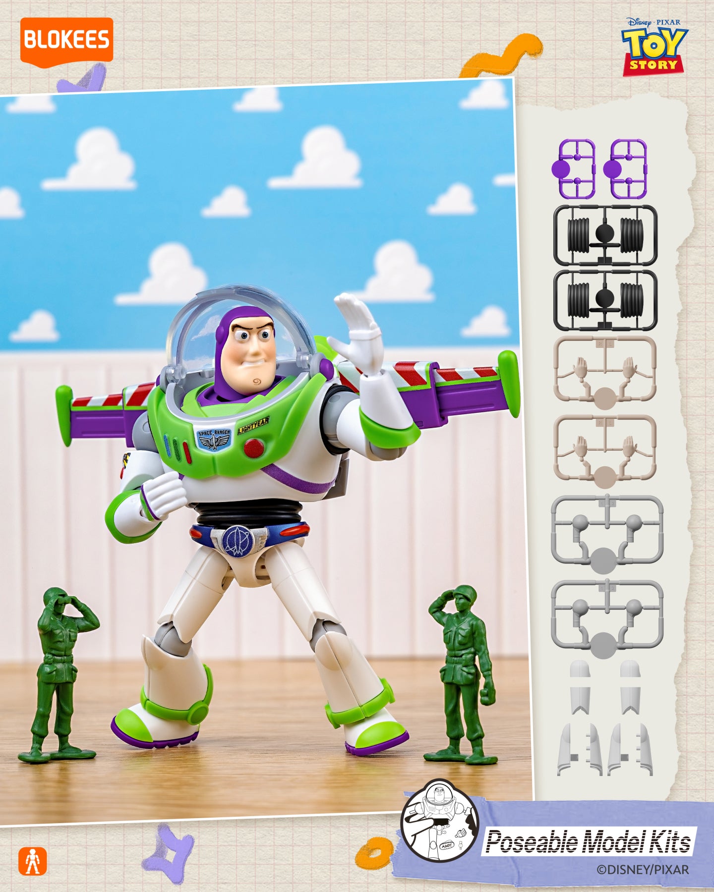 Toy Story Blokees - Elite Version EV01 Box of 6 Types [Pre-Order Jul 2026]