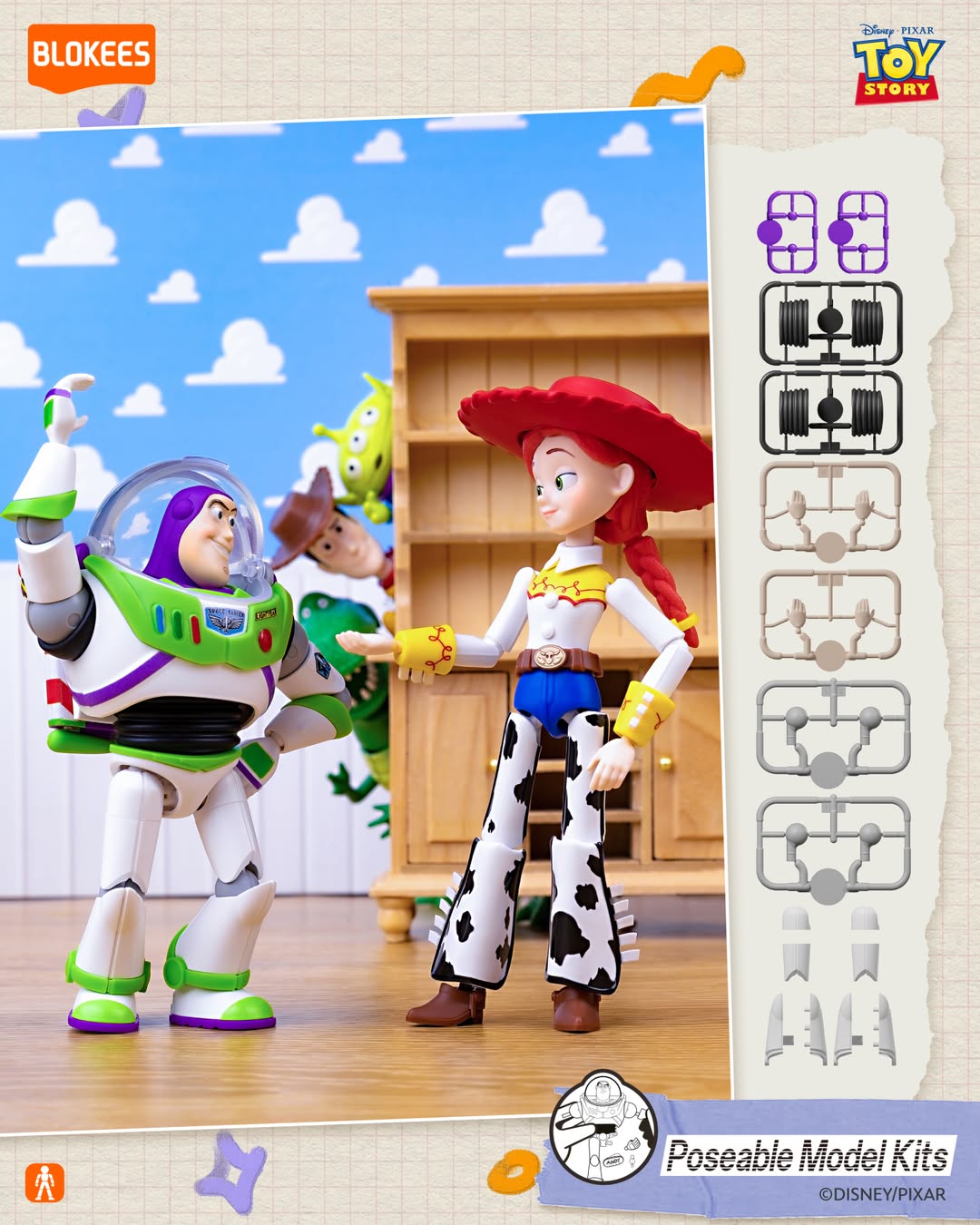 Toy Story Blokees - Elite Version EV01 Box of 6 Types [Pre-Order Jul 2026]