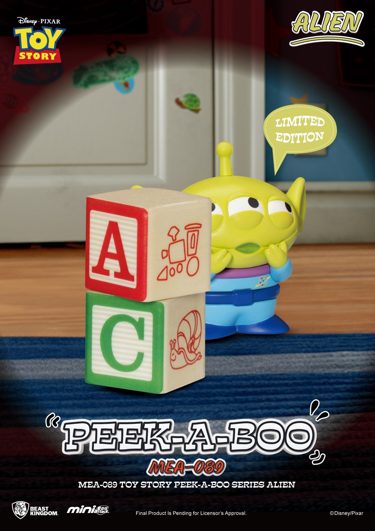 Toy Story Peek-A-Boo Series MEA-089 - Blind Box of 6 Figures [Pre