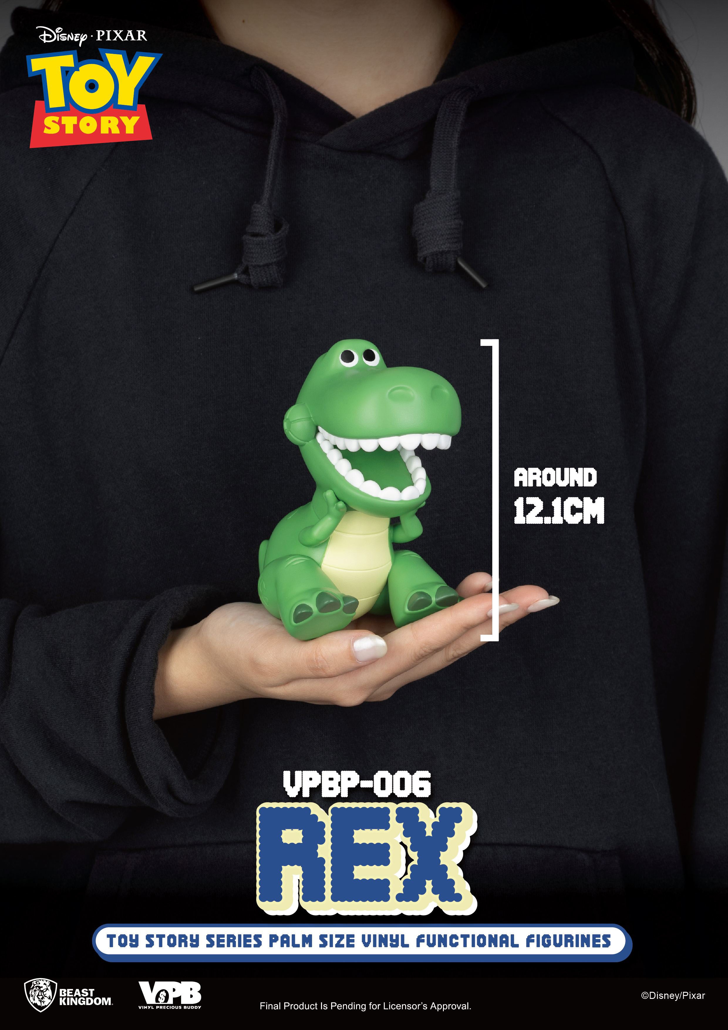 Toy Story Series - Rex Palm Sized Piggy Bank Figure [Pre-Order Jun 2026]