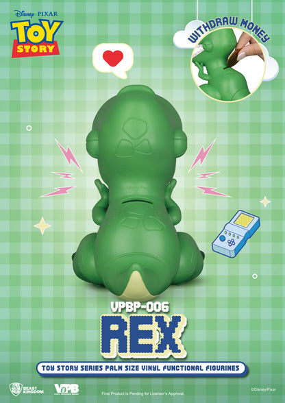 Toy Story Series - Rex Palm Sized Piggy Bank Figure [Pre-Order Jun 2026]