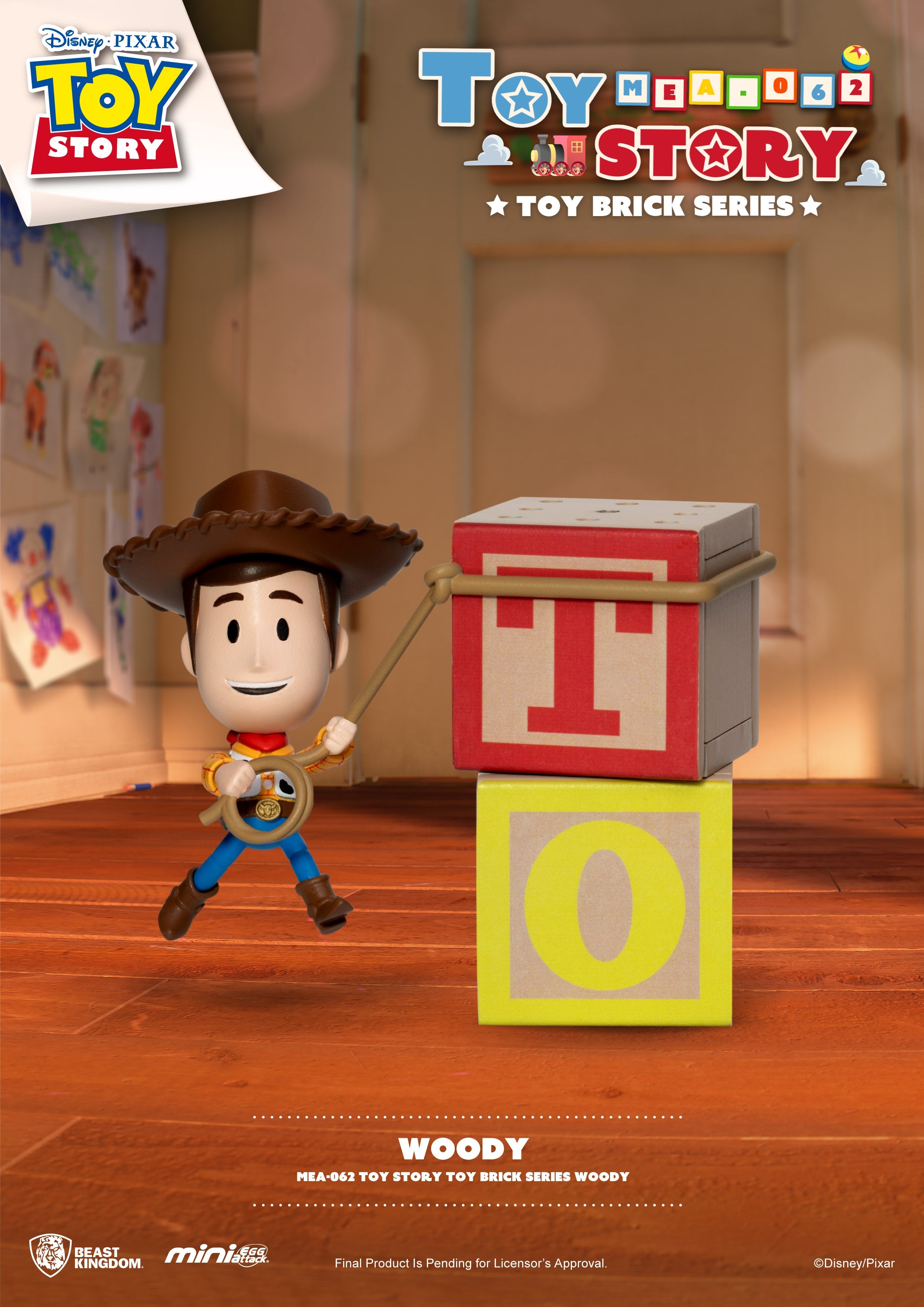 Toy Story Toy Brick Series MEA-062 - Blind Box of 8 Figures [Pre-Order Jun 2026]