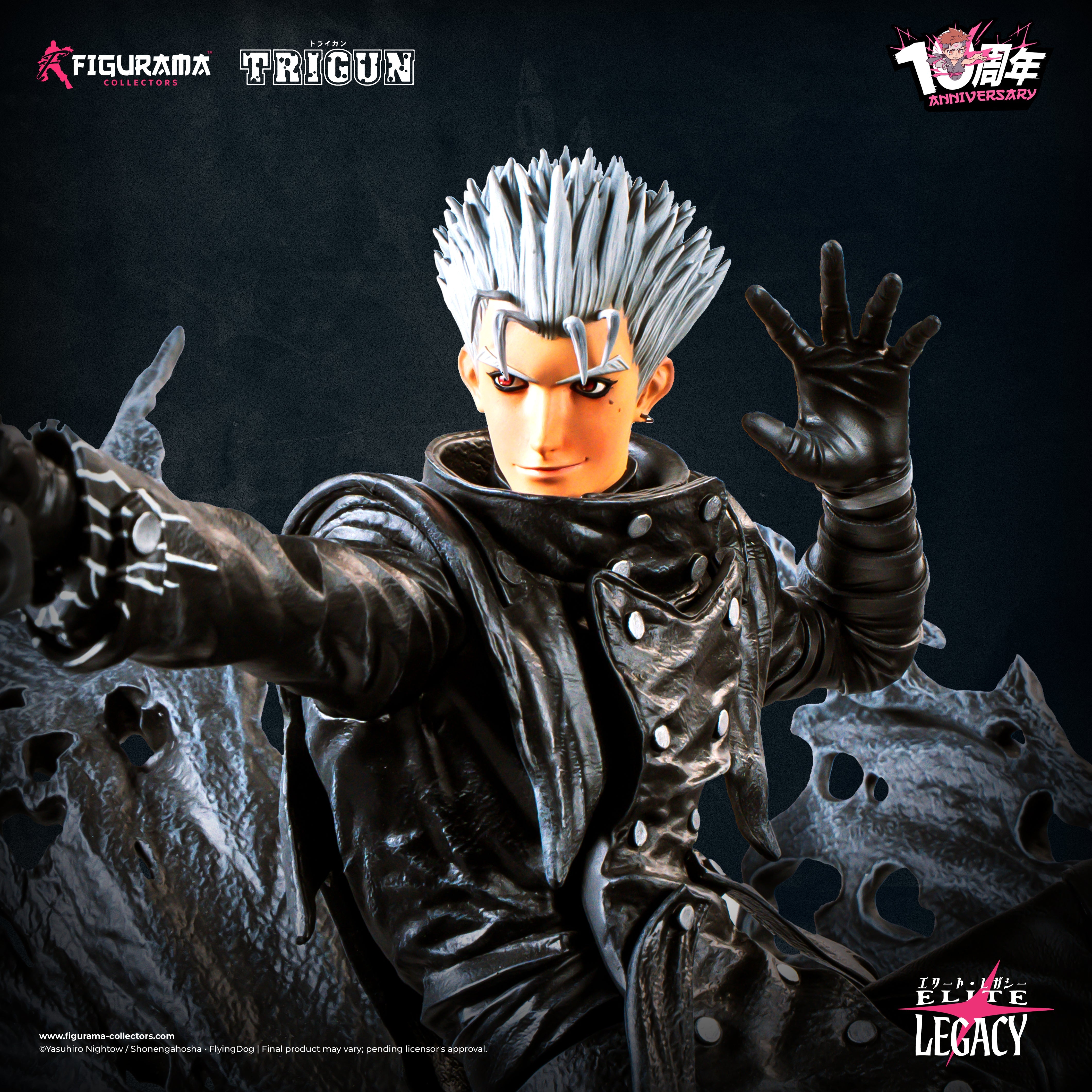 Trigun Stampede 1/6 Scale Statue 10th Anniversary Edition - Vash