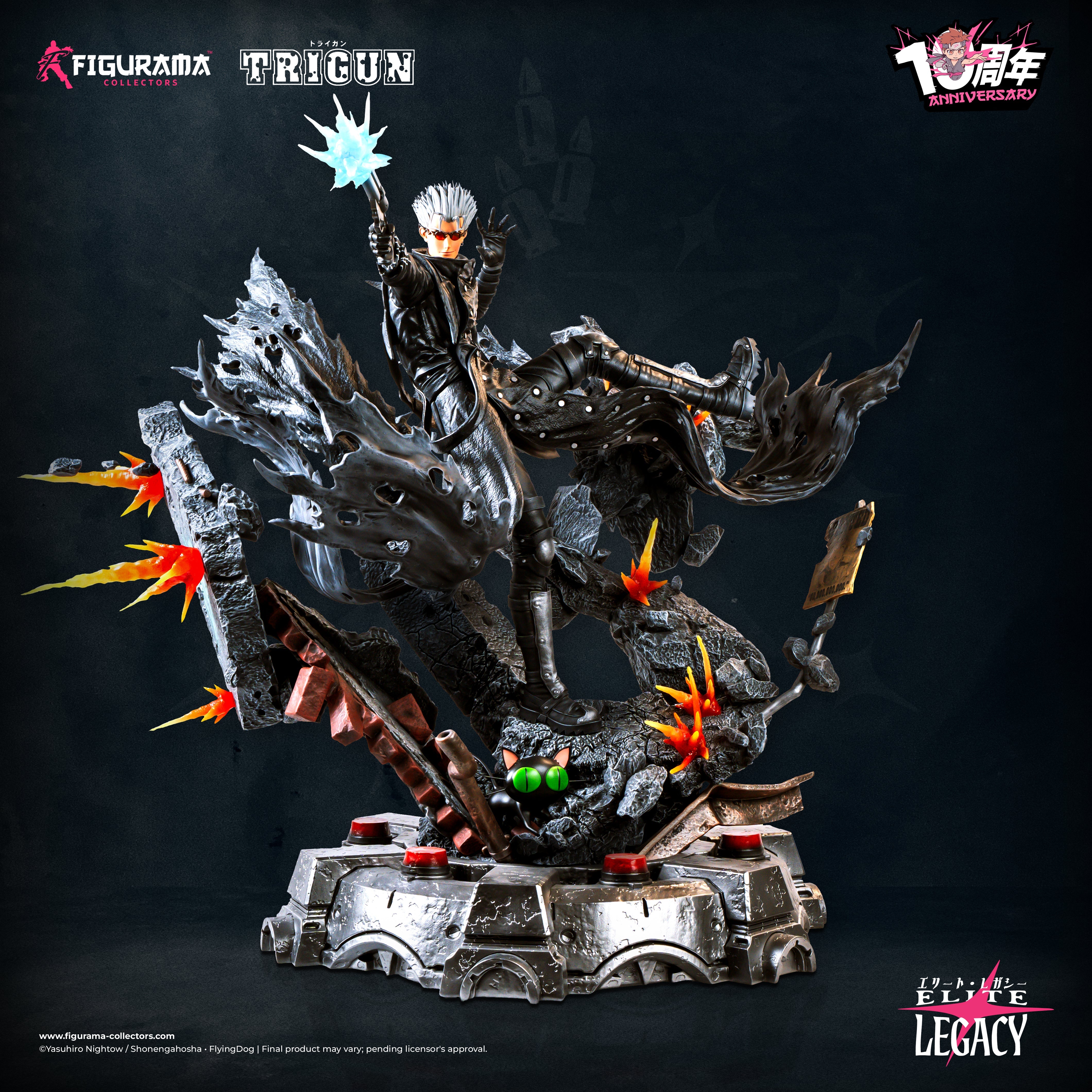 Trigun Stampede 1/6 Scale Statue 10th Anniversary Edition - Vash