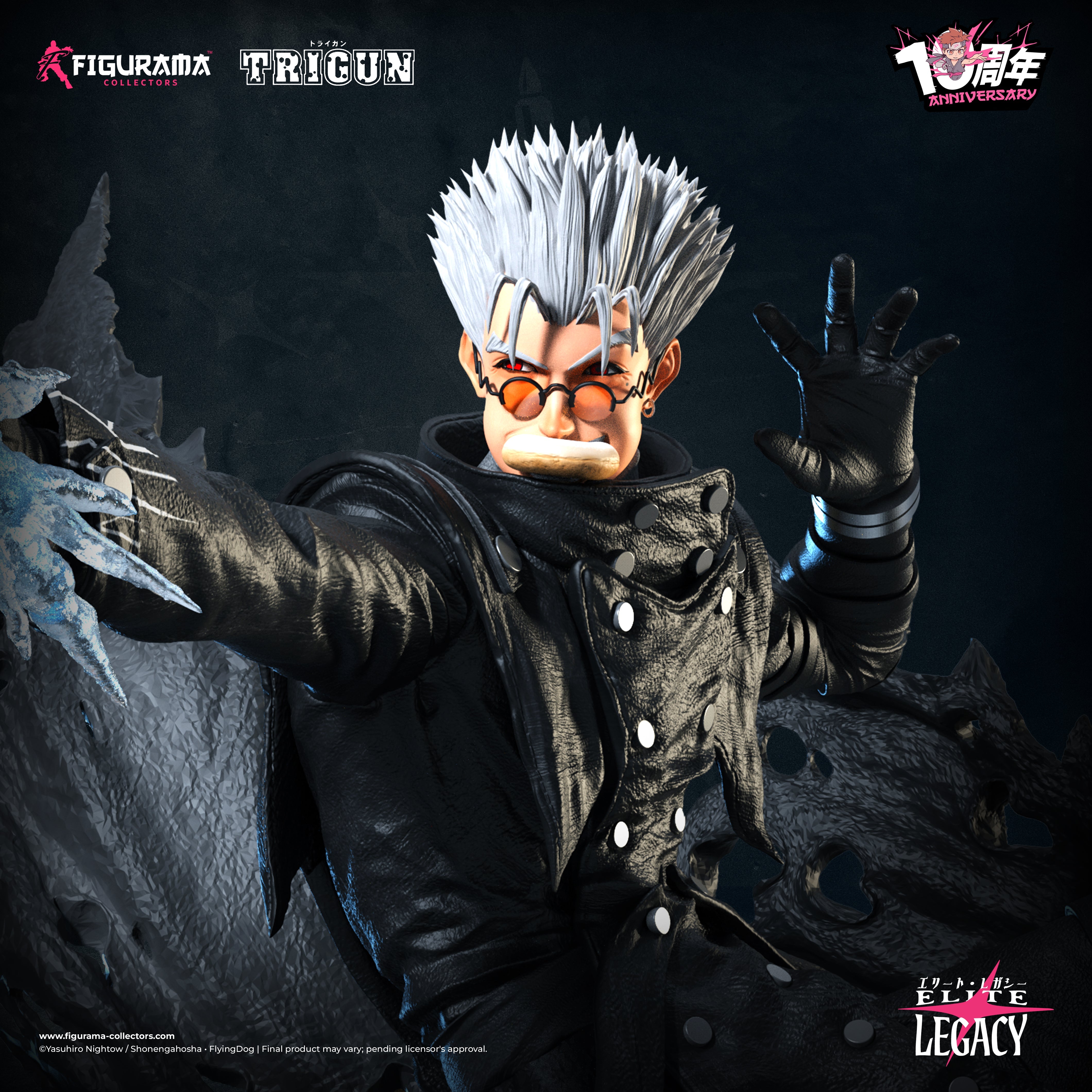 Trigun Stampede 1/6 Scale Statue 10th Anniversary Edition - Vash the Stampede [Pre-Order Jul 2026]