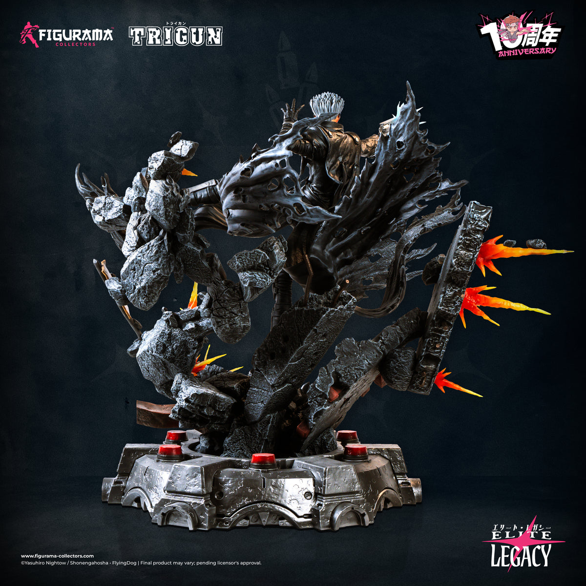 Trigun Stampede 1/6 Scale Statue 10th Anniversary Edition - Vash