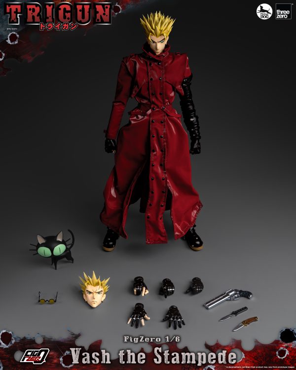TRIGUN STAMPEDE - VASH THE STAMPEDE 未開封 Trigun Stampede FigZero - Vash the Stampede [Pre-Order Q4 2026