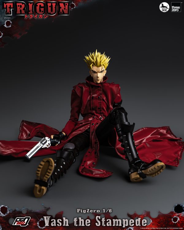 TRIGUN STAMPEDE - VASH THE STAMPEDE 未開封 Vash the Stampede TRIGUN STAMPEDE OSHI WORKS – KOTOBUKIYA US ONLINE