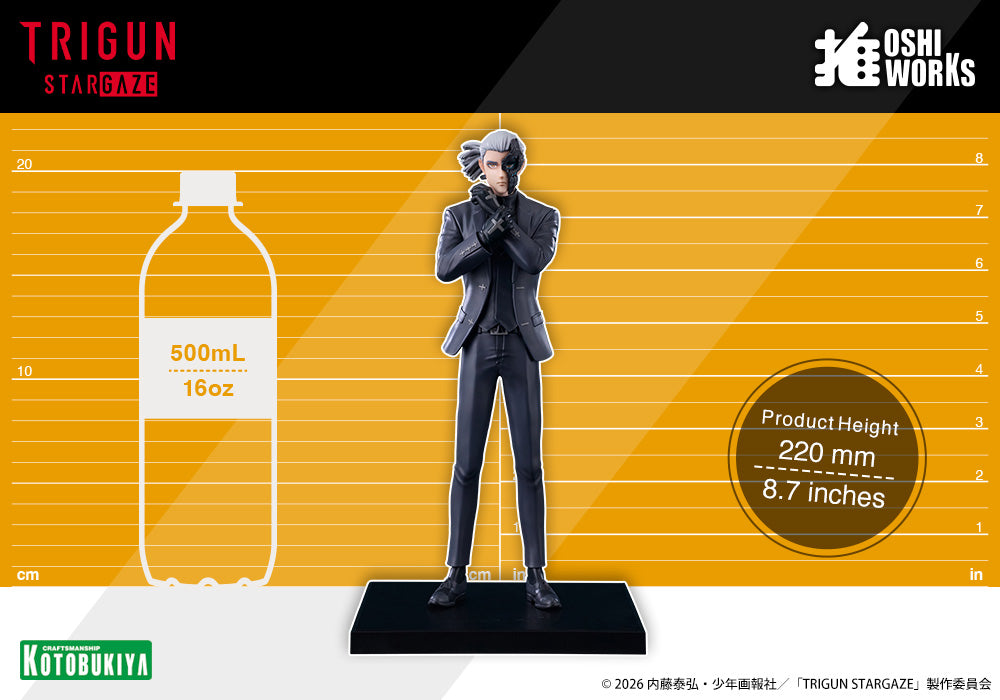 Trigun Stampede Oshi Works Figure - Livio the Double Fang [Pre-Order Dec 2026]