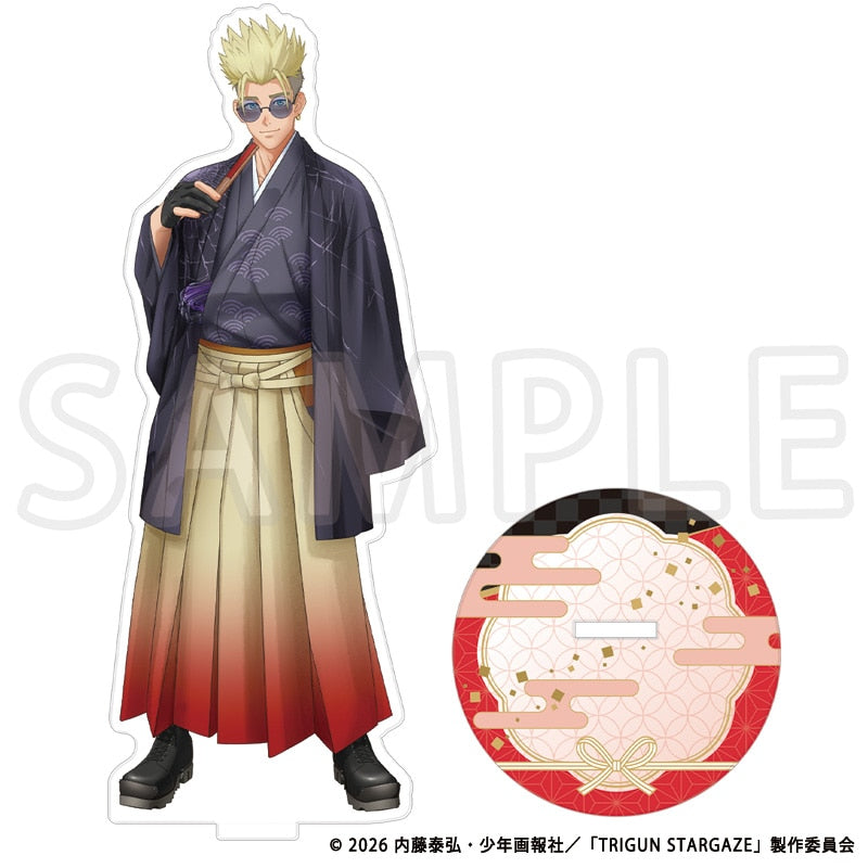 Trigun Stargaze Toho Animation - Original Acrylic Stand TAS 10th Anniversary Ver. (2 Types) [Pre- Order Feb 2026]