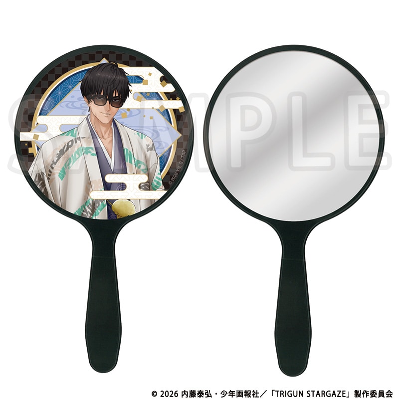 Trigun Stargaze Toho Animation - Original Hand Mirror TAS 10th Anniversary Ver. (2 Types) [Pre- Order Feb 2026]
