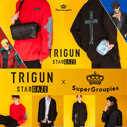 Trigun Stargaze x Supergroupies - Vash the Stampede Model Long Sleeve T Shirt [Pre-Order July 2026]
