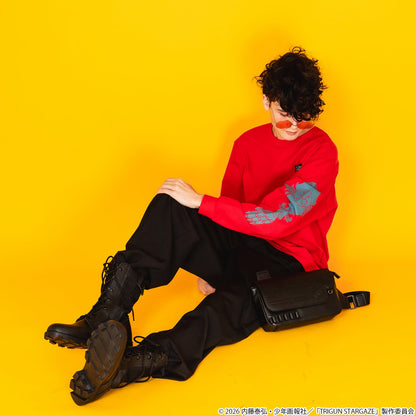 Trigun Stargaze x Supergroupies - Vash the Stampede Model Long Sleeve T Shirt [Pre-Order July 2026]