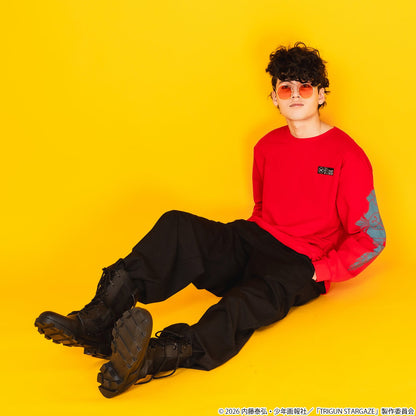 Trigun Stargaze x Supergroupies - Vash the Stampede Model Long Sleeve T Shirt [Pre-Order July 2026]