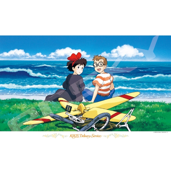 Kiki's Delivery Service Jigsaw Puzzle 1000 Pieces [Two people at the beach] 1000-272