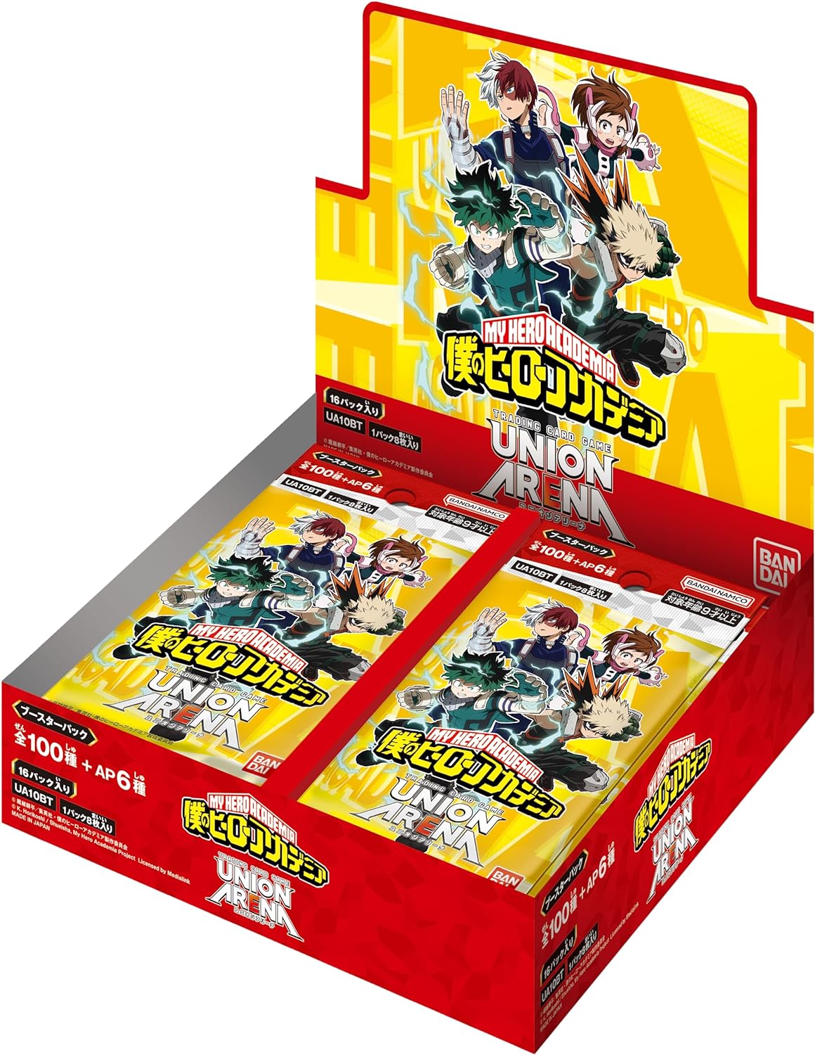 UNION ARENA TRADING CARD GAME [UA10BT] MY HERO ACADEMIA - BOX