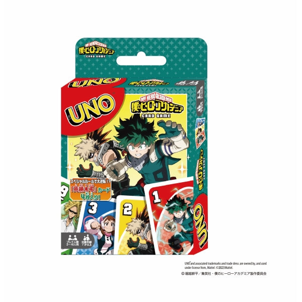 UNO - Ensky Card Game - UNO - Ensky Card Game - My Hero Academia