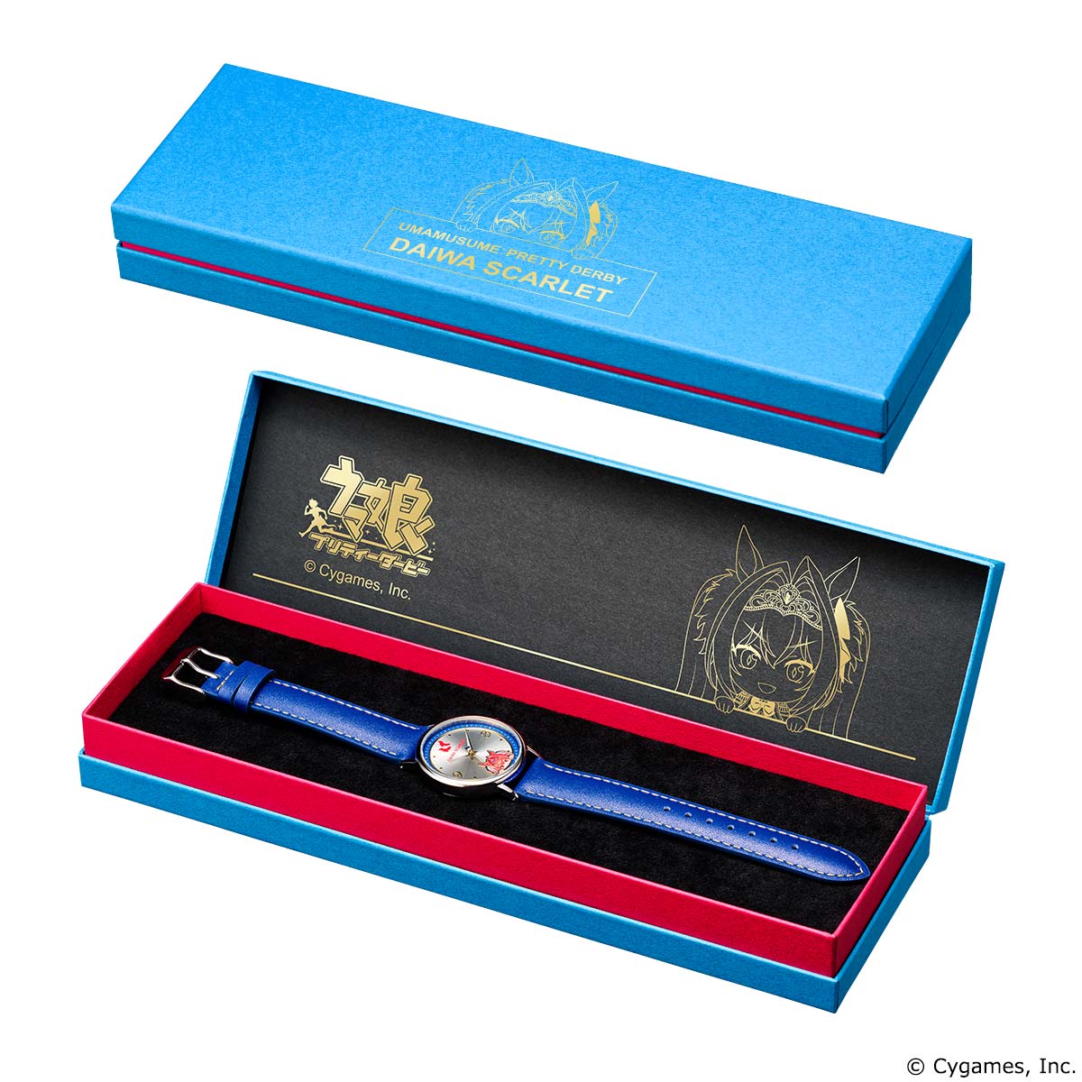 Uma Musume Pretty Derby Original Watch 5th Edition - Daiwa Scarlet - presentation box