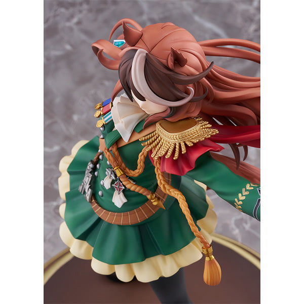 umamusume green dress orange hair Tazuna Hayakawa | Wiki The vivid green and white hues of her stylish racewear and gold accessories have been carefully recreated with skillfull paintwork for a lavish appearance Pretty Derby - Silence