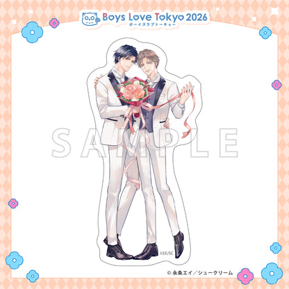 Unmei dakedo Aiirenai - Boys Love Tokyo 2026 Die-Cut Stickers [Pre-Order Late June 2026]