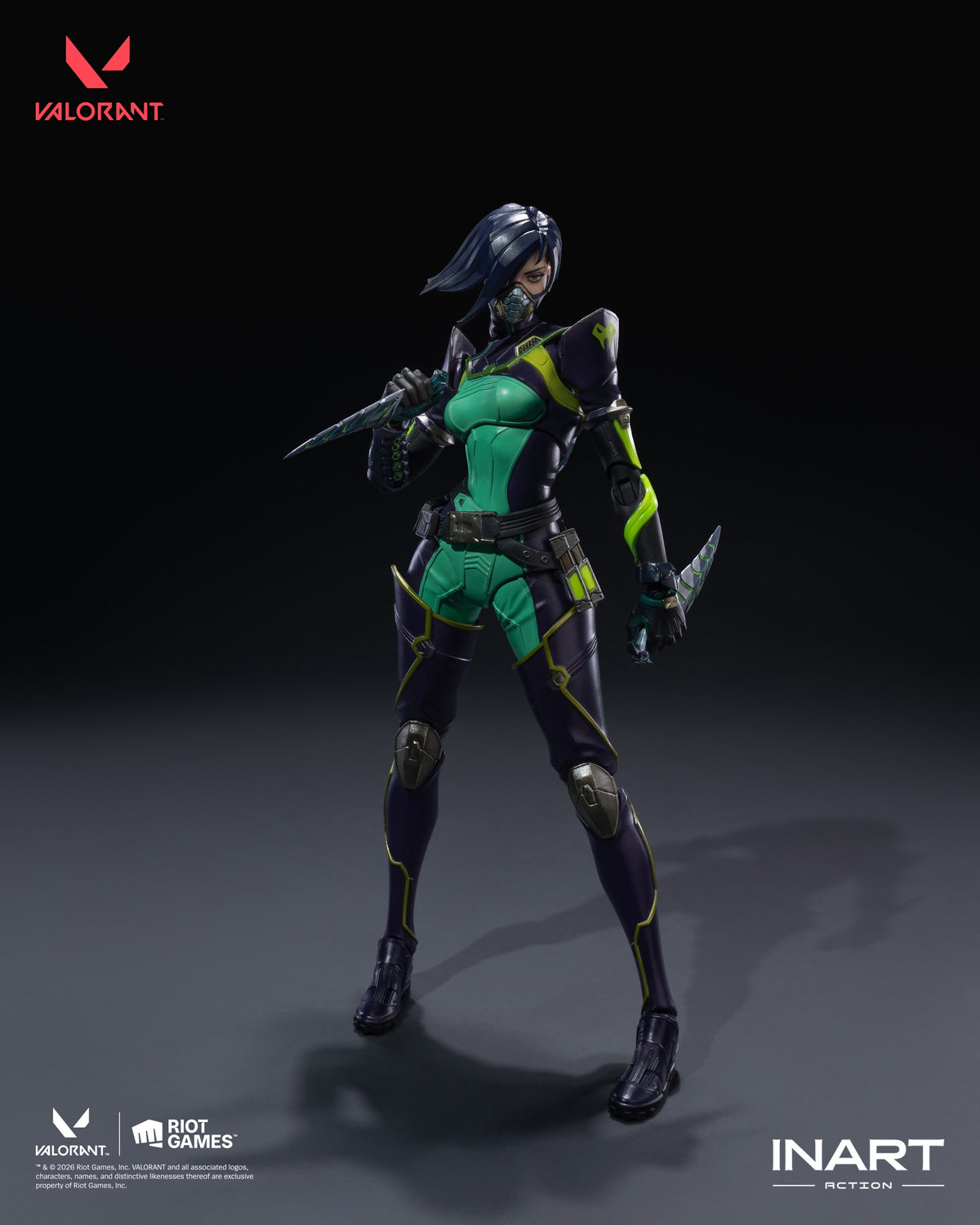 Valorant 1/12 Scale Action Figure INART - Viper [Pre-order Jun 2027]