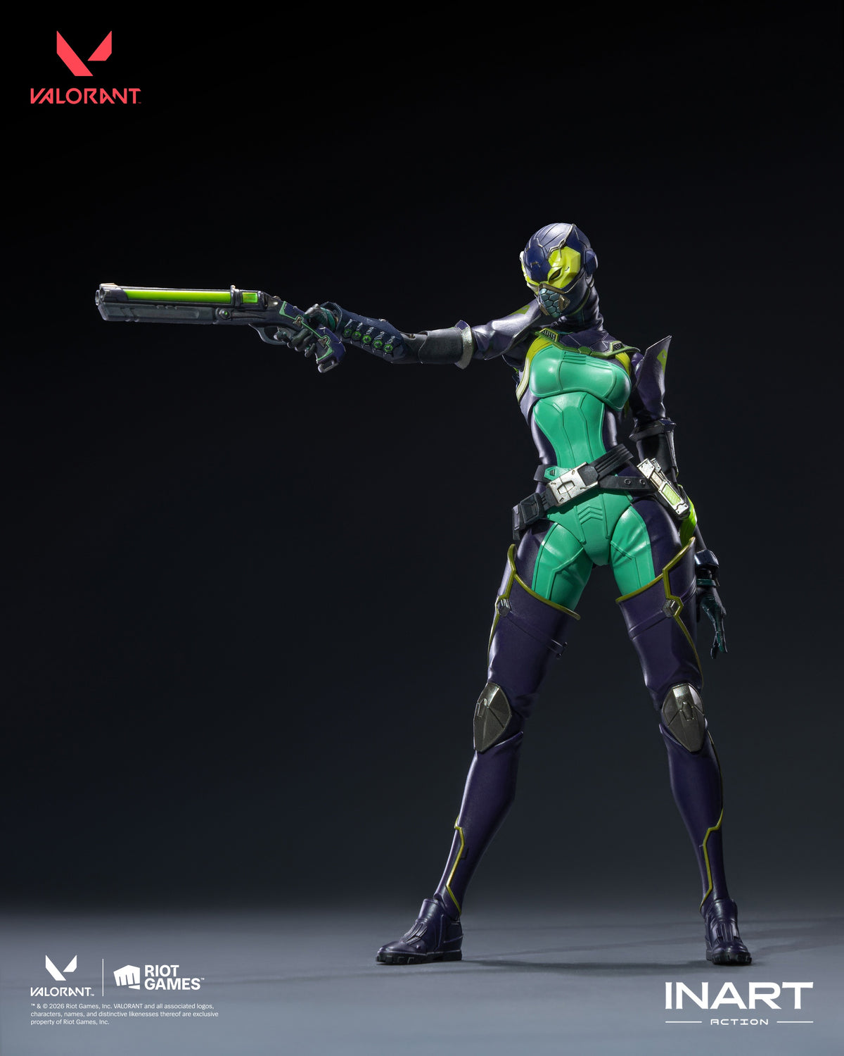 Valorant 1/12 Scale Action Figure INART - Viper [Pre-order Jun 2027]