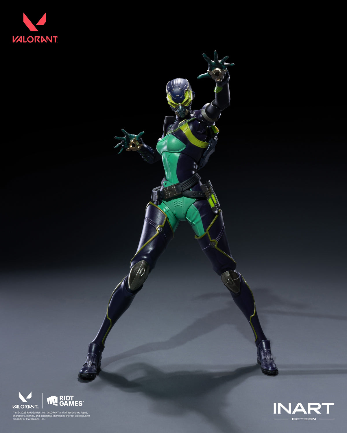 Valorant 1/12 Scale Action Figure INART - Viper [Pre-order Jun 2027]