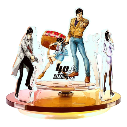 Forever City Hunter Exhibition - 40th Visual Rotating Acrylic Stand [Pre-Order Late December 2025]