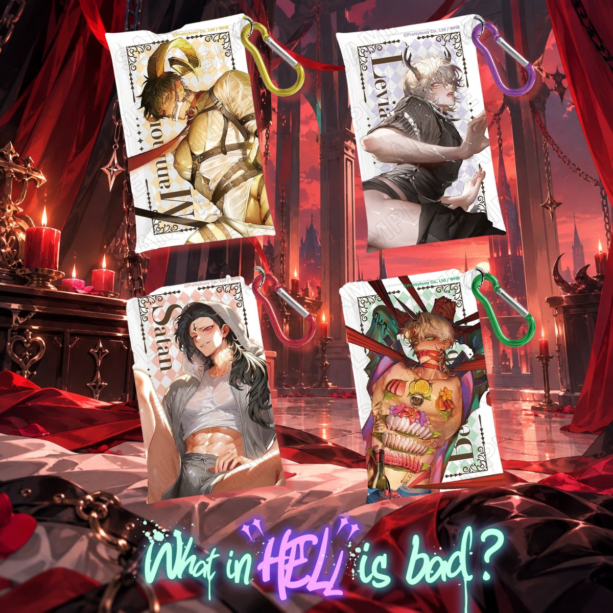 What in Hell is Bad? - Clear Multi Cases (4 Types) [Pre-Order Mar 2027]