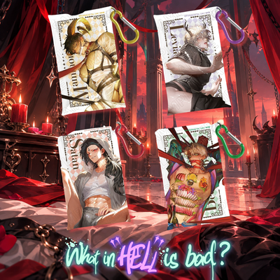 What in Hell is Bad? - Clear Multi Cases (4 Types) [Pre-Order Mar 2027]