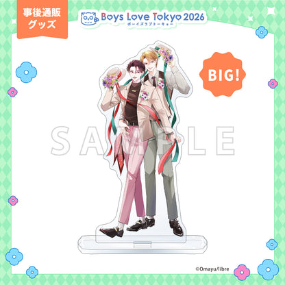 Wait, I Love You - Boys Love Tokyo 2026 BIG Acrylic Stand [Pre-Order Late July 2026]