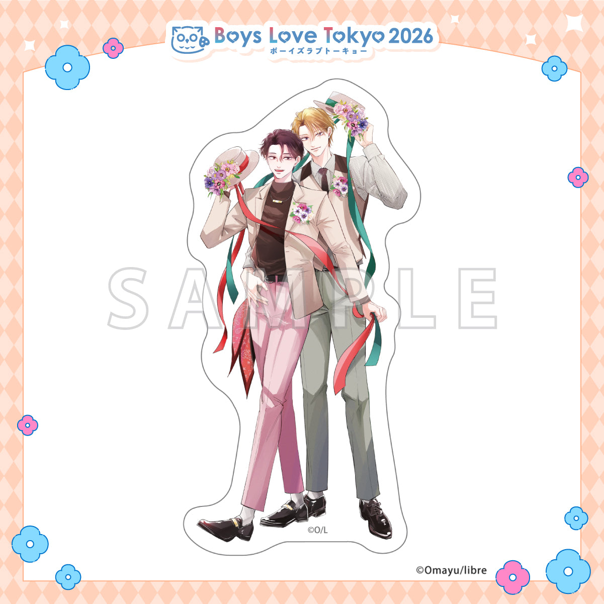 Wait, I Love You - Boys Love Tokyo 2026 Die-Cut Stickers [Pre-Order Late June 2026]