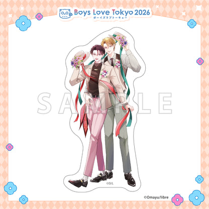 Wait, I Love You - Boys Love Tokyo 2026 Die-Cut Stickers [Pre-Order Late June 2026]