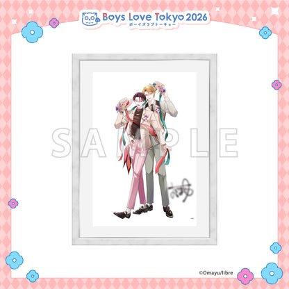 Wait, I Love You - Boys Love Tokyo 2026 Framed Reproduction of Original Artwork [Pre-Order Late June 2026]