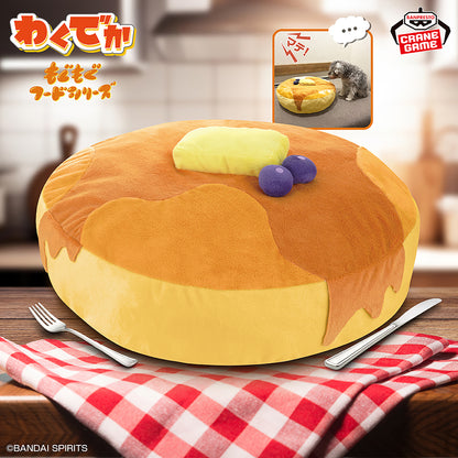 Wakudeka Plush Toy Munching Food Series - Fluffy Pancake [Pre-Order Jun 2026]