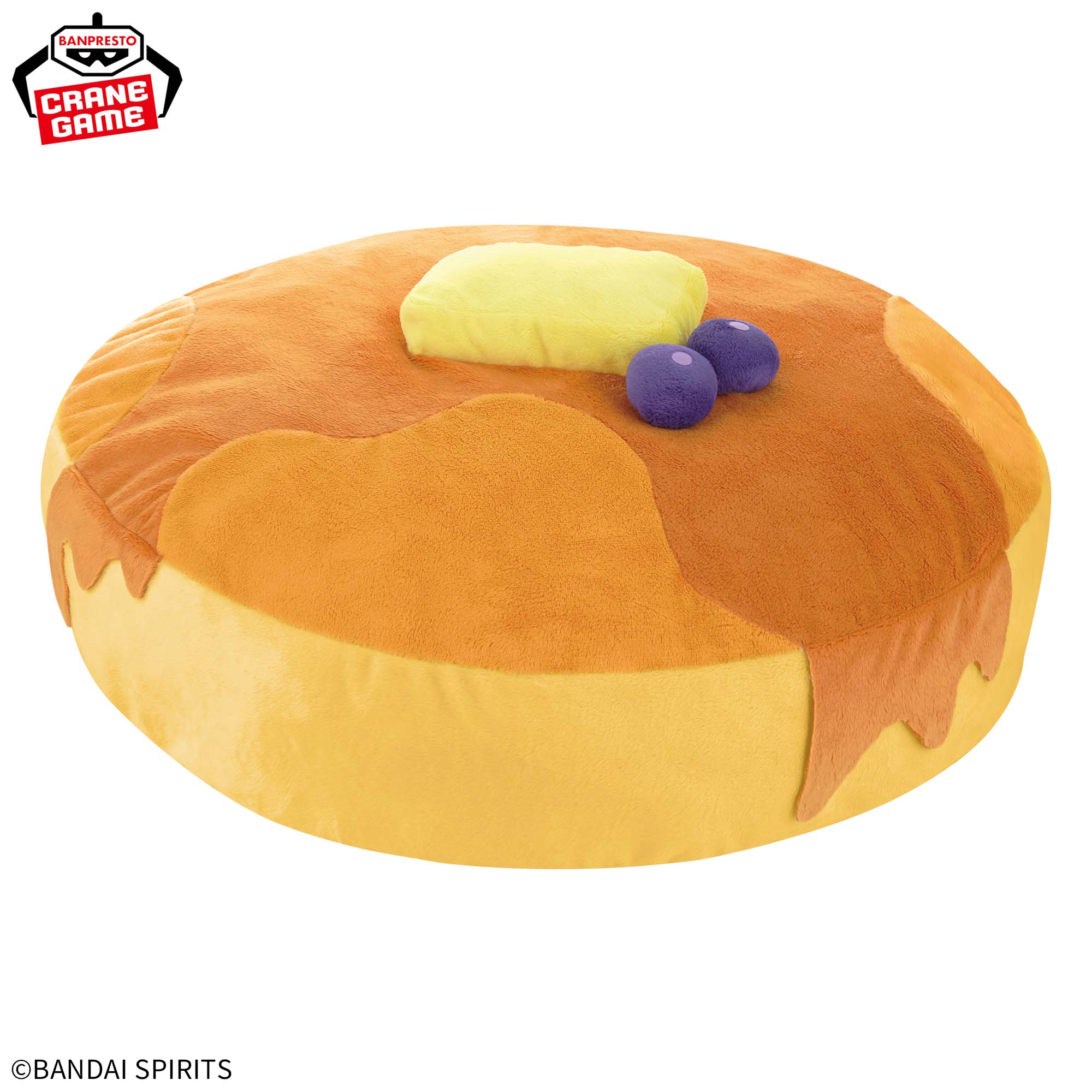 Wakudeka Plush Toy Munching Food Series - Fluffy Pancake [Pre-Order Jun 2026]