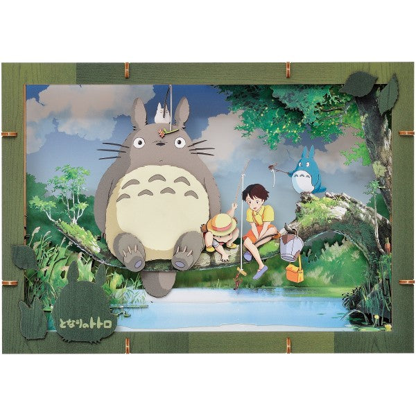 My Neighbor Totoro PAPER THEATER -Wood Style Premium- / What can you catch? PT-WP02X