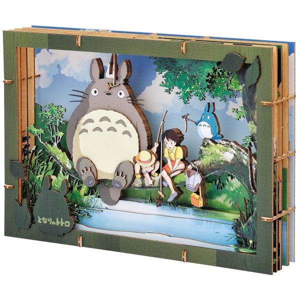 My Neighbor Totoro PAPER THEATER -Wood Style Premium- / What can you catch? PT-WP02X