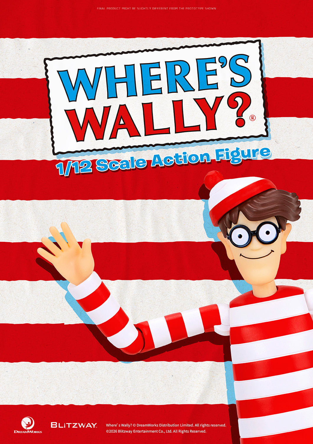 Where's Waldo? - Waldo Action Figure [Pre-Order May 2026]