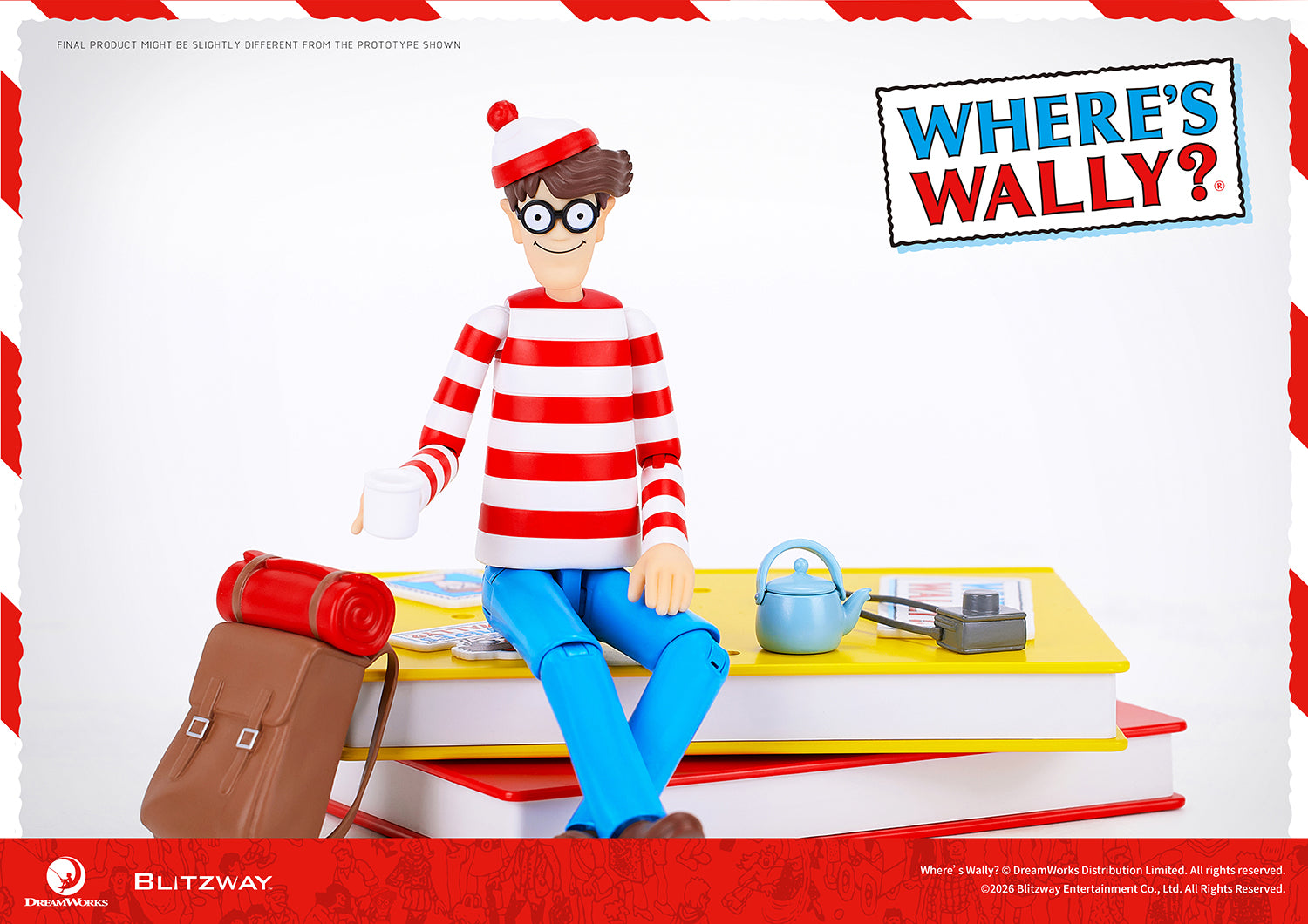 Where's Waldo? - Waldo Action Figure [Pre-Order May 2026