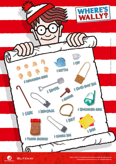 Where's Waldo? - Waldo Action Figure [Pre-Order May 2026]