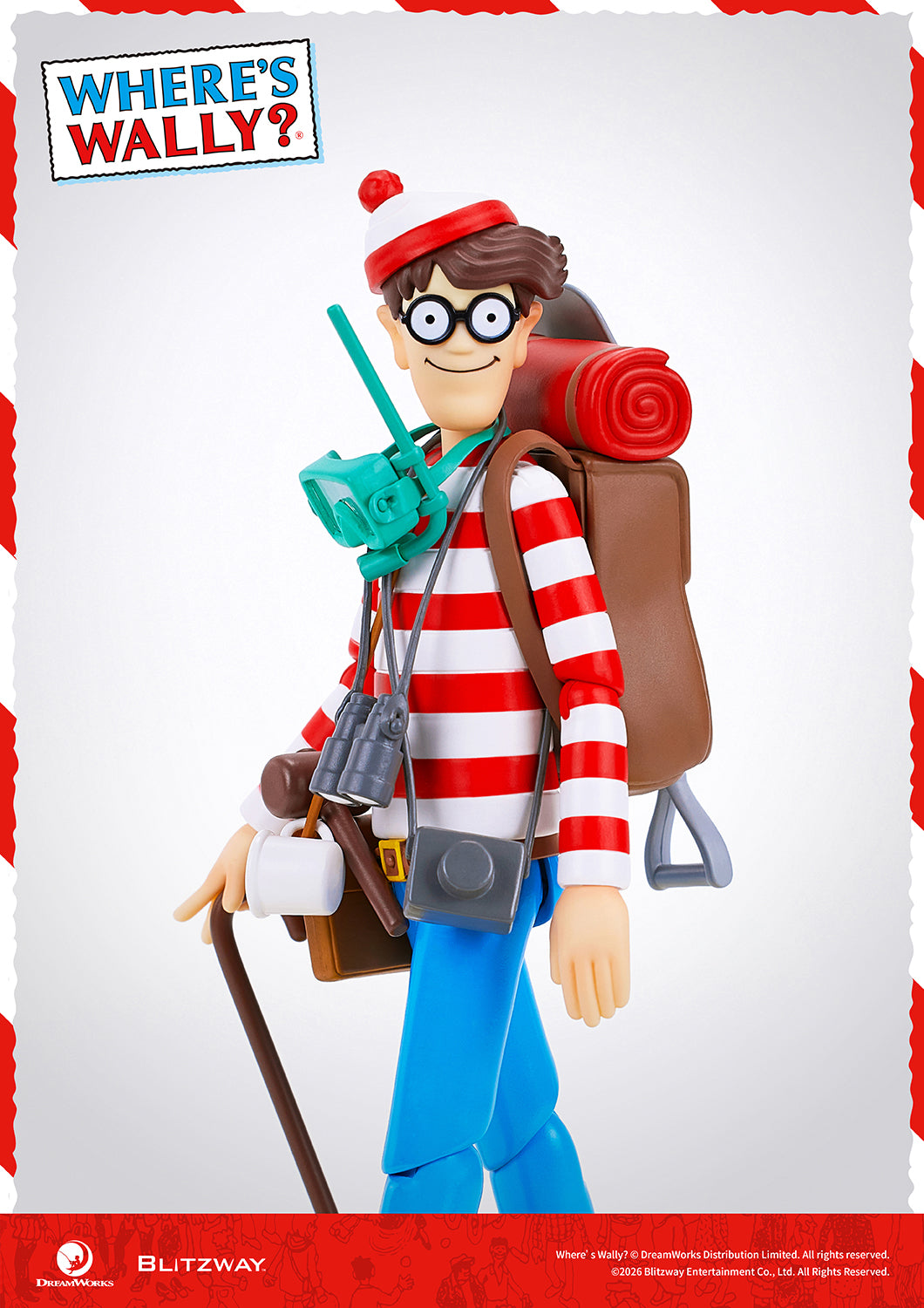 Where's Waldo? - Waldo Action Figure [Pre-Order May 2026