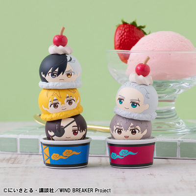 Wind Breaker Tsumichen - Complete Set of 6 with waffle cone cup
